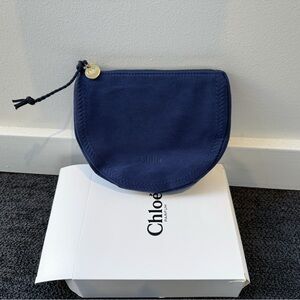 Chloe Parfum Velvet Clutch Bag